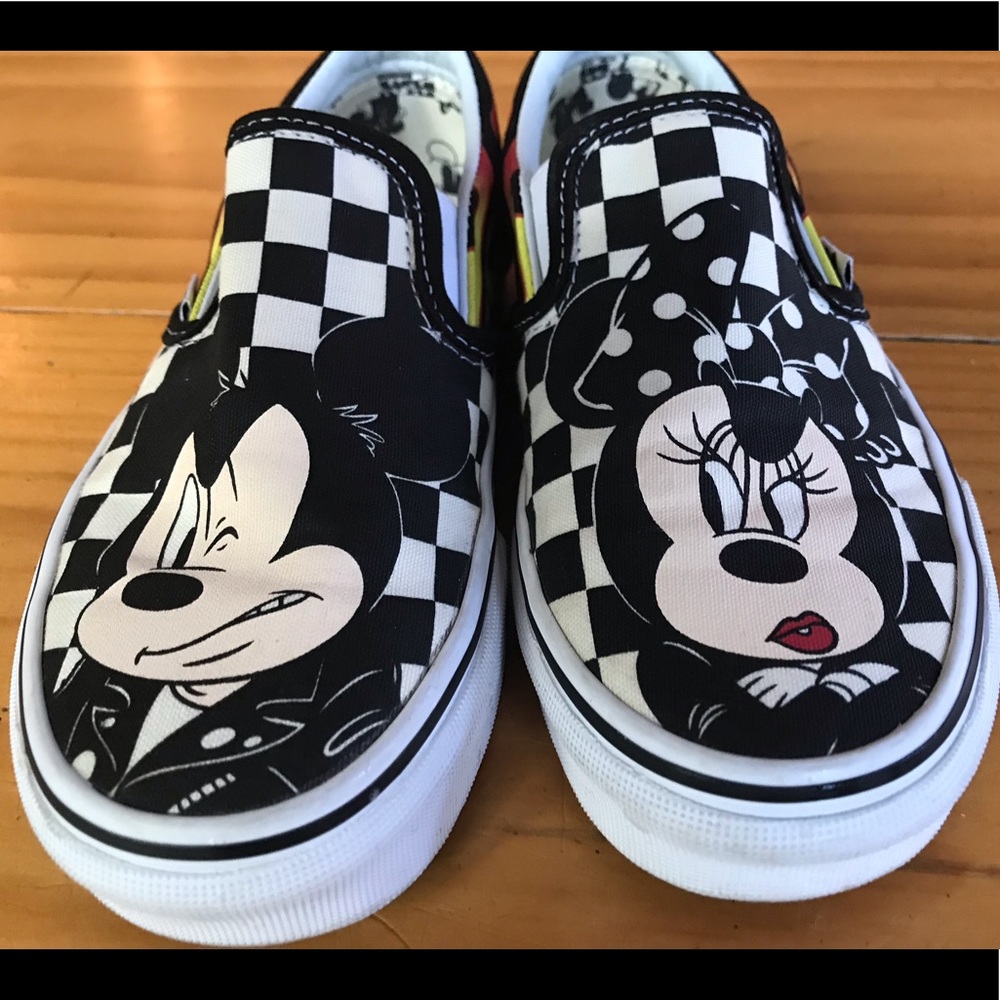 Mickey and Minnie Mouse Vans in EUC
